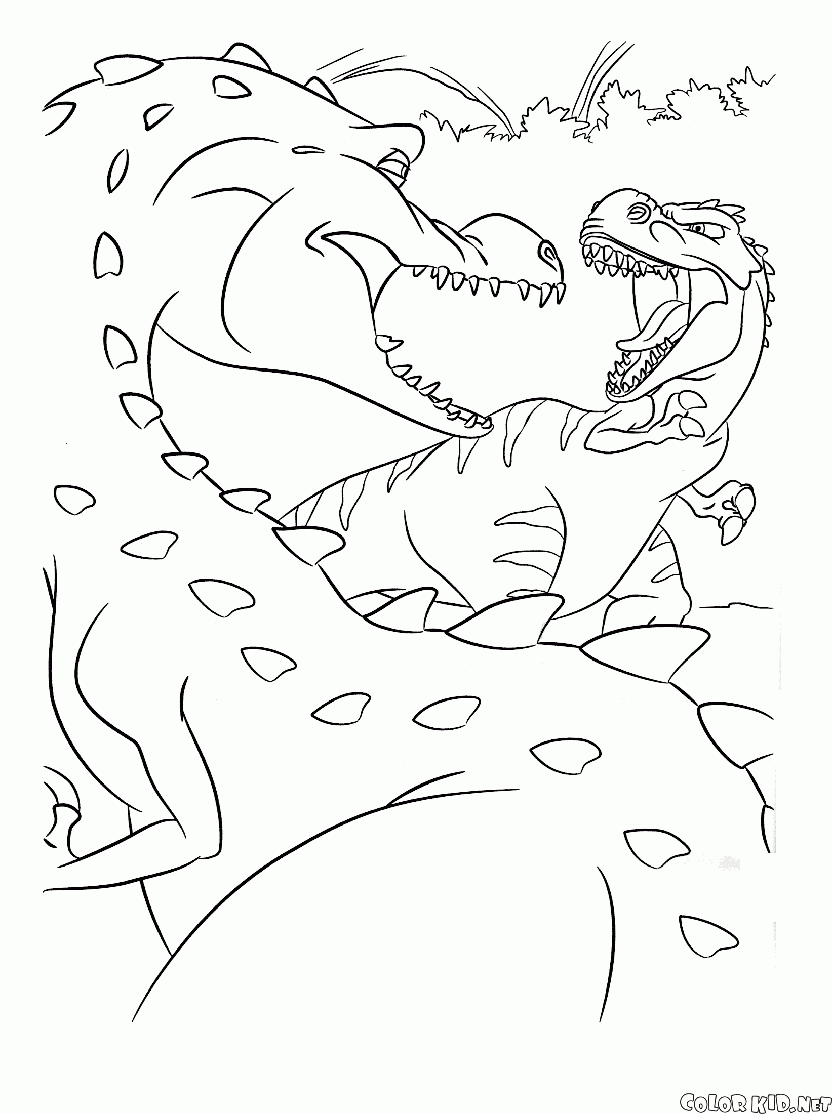 ديناصور أمي ورودي