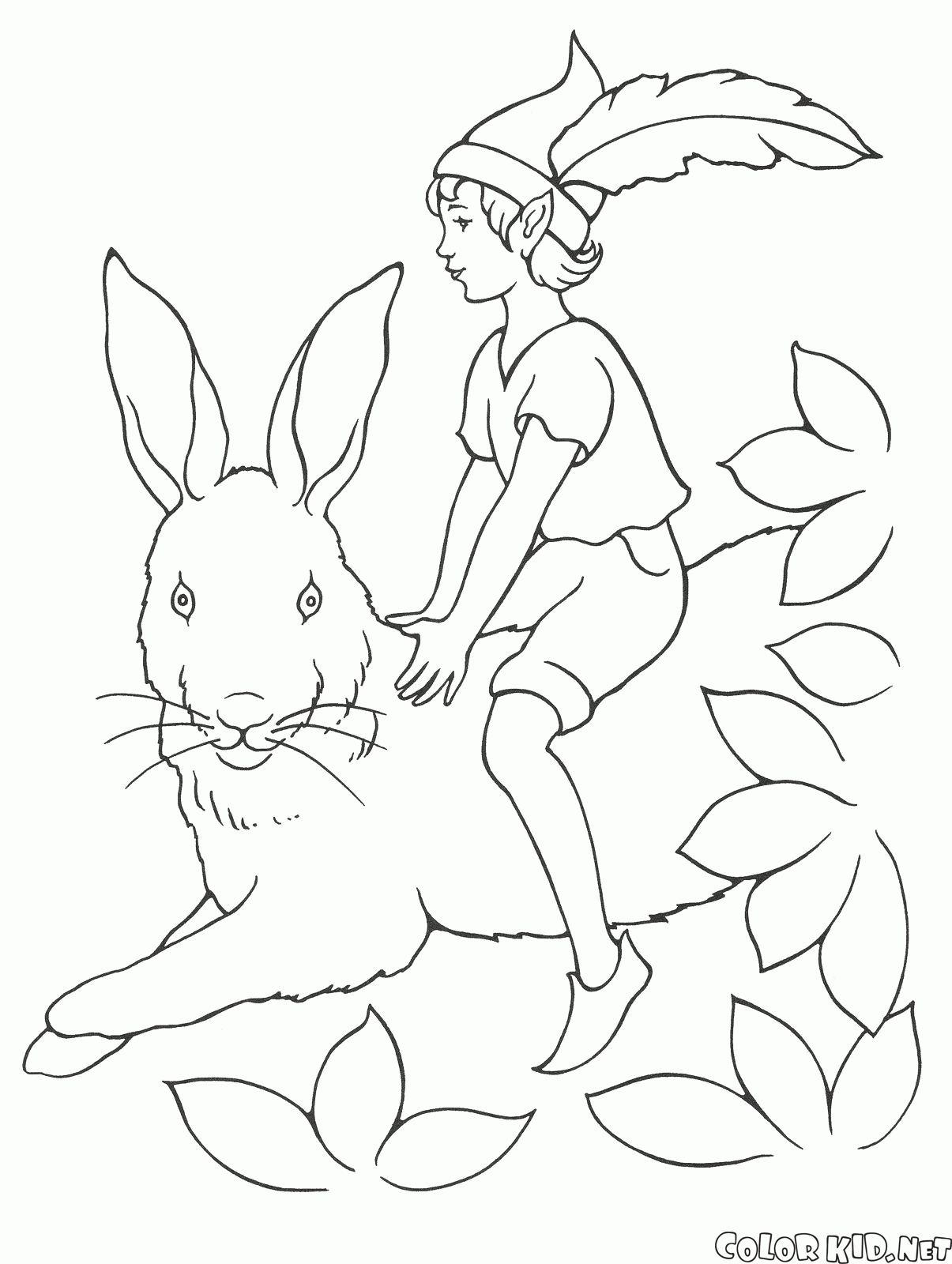 عفريت يركب أرنب