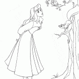 أورورا في الغابة