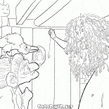 ميريدا وساحرة