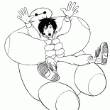 الروبوت ينقذ هيرو