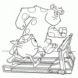 في صالة الألعاب الرياضية