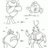 الوحش طلاب جامعة