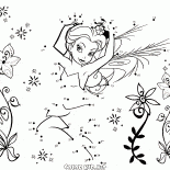 الربط بين النقاط في الصورة