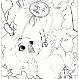 أوزة ومتضايق