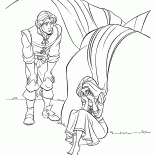 رابونزيل البكاء