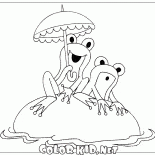 الضفادع مضحكة