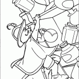 يقع القط من رف