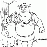 شريك يشرب جرعة