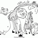 أبطال مدغشقر