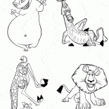 الرسوم المتحركة مدغشقر