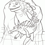 الزواحف في الجليد