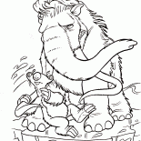 ماني وسيد على رقاقه الثلج