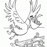 بجع والأسماك