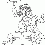 وهنا النادل