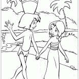 ماوكلي وصديقته