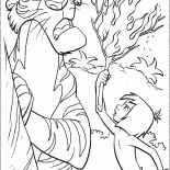 ماوكلي بالنار