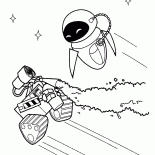 وول إي وطفاية الحريق