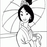 مولان يختبئ من الشمس