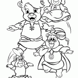 القفز الدببة