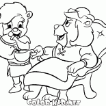 صمغ الدببة والشاي