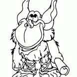 جن في تفكير عميق