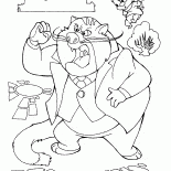 الدهون القط وزيبر