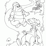 القط الدهون أصدقاء