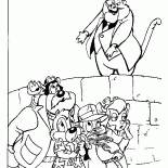 الدهون القط ورجال الانقاذ