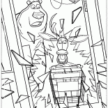 الغزلان والدب