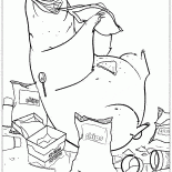 البيتزا والآيس كريم ورقائق