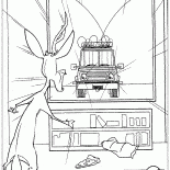 جاءت الشرطة إلى سوبر ماركت