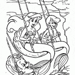 حورية البحر مع صديق