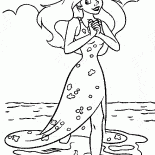 الساقين والذيل لا