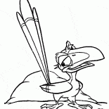 زازو، وزير الطيور