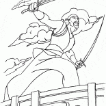 سندباد والسكاكين شفرة