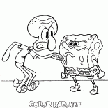 الصراع بين الأخطبوط وبوب