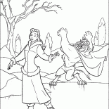 الوحش وحسناء التزلج