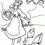 حسناء والتمرين