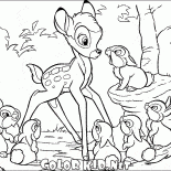 الأرانب البرية وبامبي