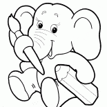 طفل الفيل