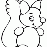 السنجاب جريئة