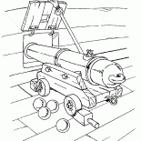 البندقية في الإطار