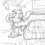 الروبوت غسال السيارات