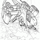 القتال سفينة الفضاء