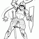 فارس مع صولجان