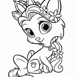 الحيوانات الأليفة رابونزيل في