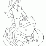 عفريت يركب ضفدع