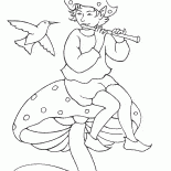 عفريت يعزف على الناي