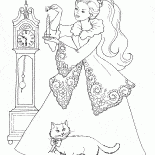الأميرة والقط